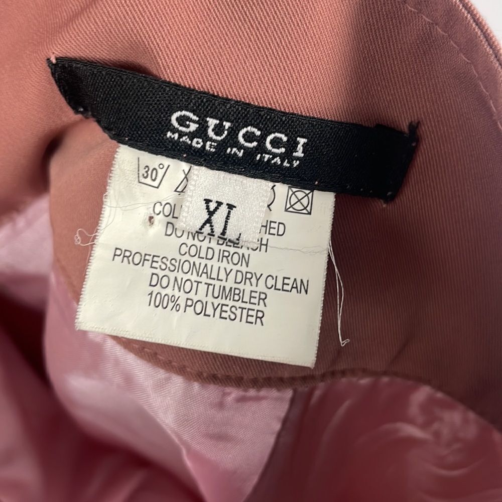 Gucci Tan Buckle Belt Zip Skirt - Picture 4 of 4